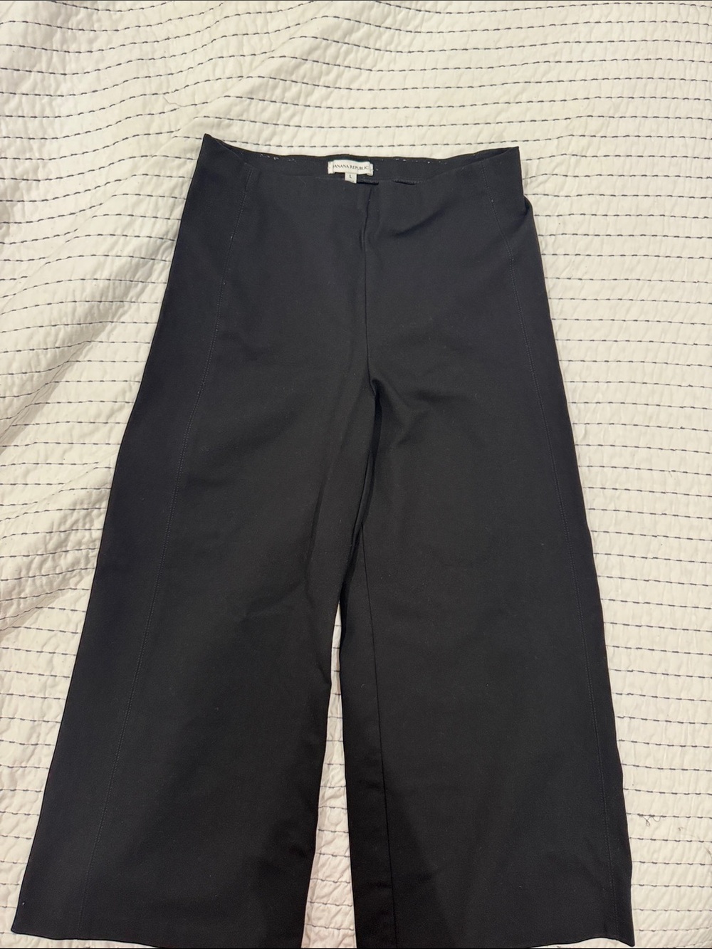Banana Republic - Wide Leg Black Pants